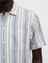 Marks & Spencer "Easy Iron Pure Cotton Striped Shirt"